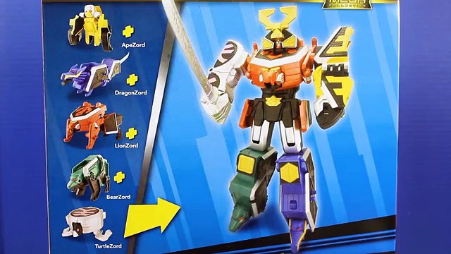 Power Rangers Samurai Megazord Protects Imaginext Toy Story Buzz Lightyear Star Command From Goldar
