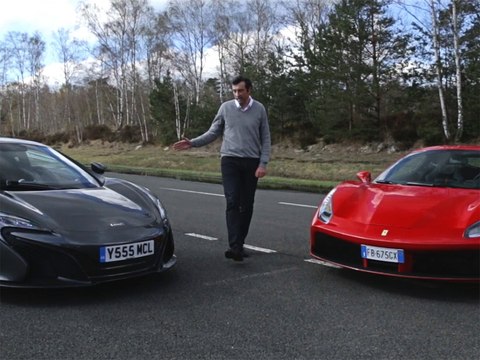 Match Ferrari 488 GTB / McLaren 650S