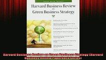 FREE PDF  Harvard Business Review on Green Business Strategy Harvard Business Review Paperback  FREE BOOOK ONLINE