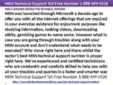 MSN Technical Support Toll Free Number 1-888-499-5526