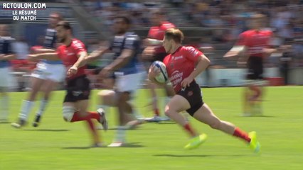 Résumé Agen-Toulon - TOP14 J24