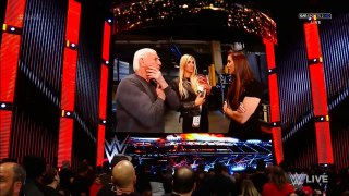 Stephanie McMahon, Charlotte, & Ric Flair Backstage