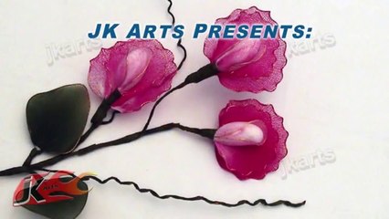 DIY Stocking Flower Sweet Pea