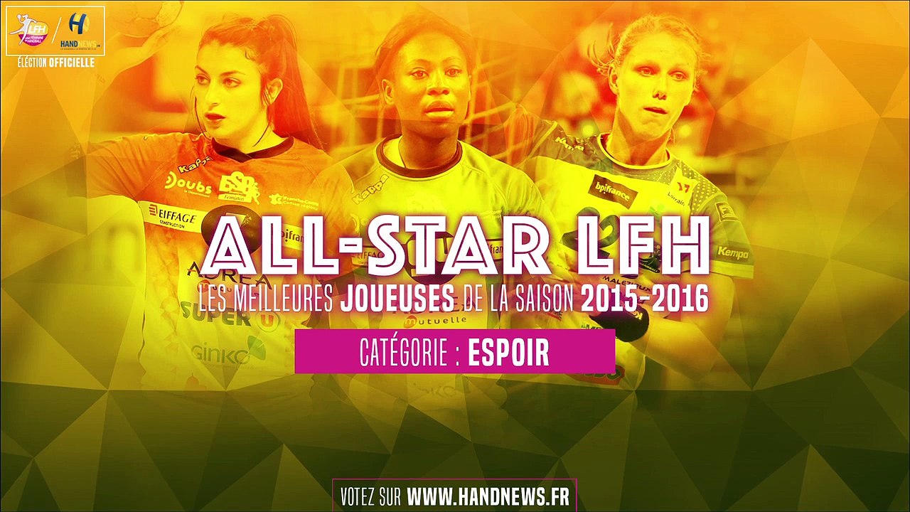 All star LFH 2015-2016 - Nominées Espoir