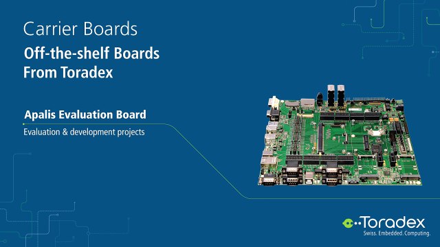 Toradex Carrier Boards - ARM Evaluation Boards - Embedded World 2016