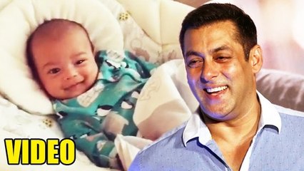 Salman Khan's Nephew Ahil's CUTE Video