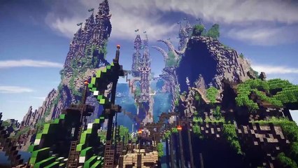 Minecraft map "Aerlond" Fantasy City