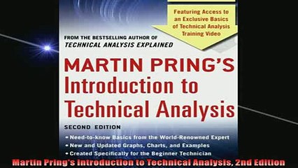 EBOOK ONLINE  Martin Prings Introduction to Technical Analysis 2nd Edition  BOOK ONLINE