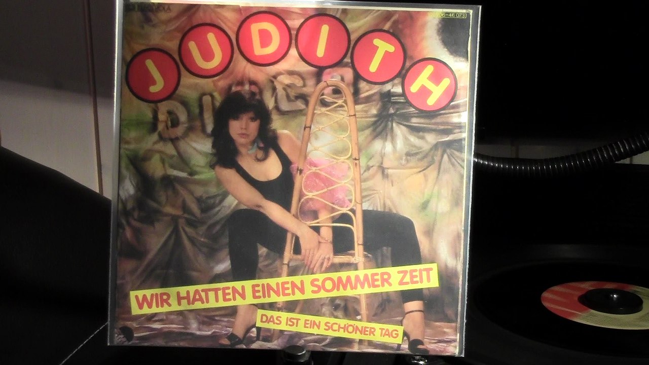 JUDITH auf EMI ELECTROLA 1C 006-46 073 mit dem Titel 'WIR HATTEN EINEN SOMMER ZEIT' Vö 1980