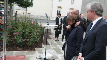 Nancy : une stèle à la mémoire de Marie et des victimes des attentats (1)