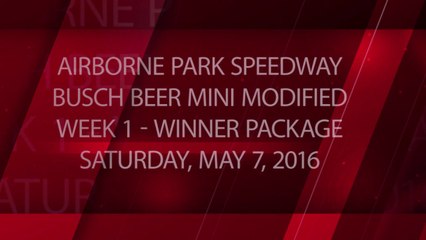 Racing - Week 1 - 05-07-2016 - Busch Beer Mini Modified - Winner Package