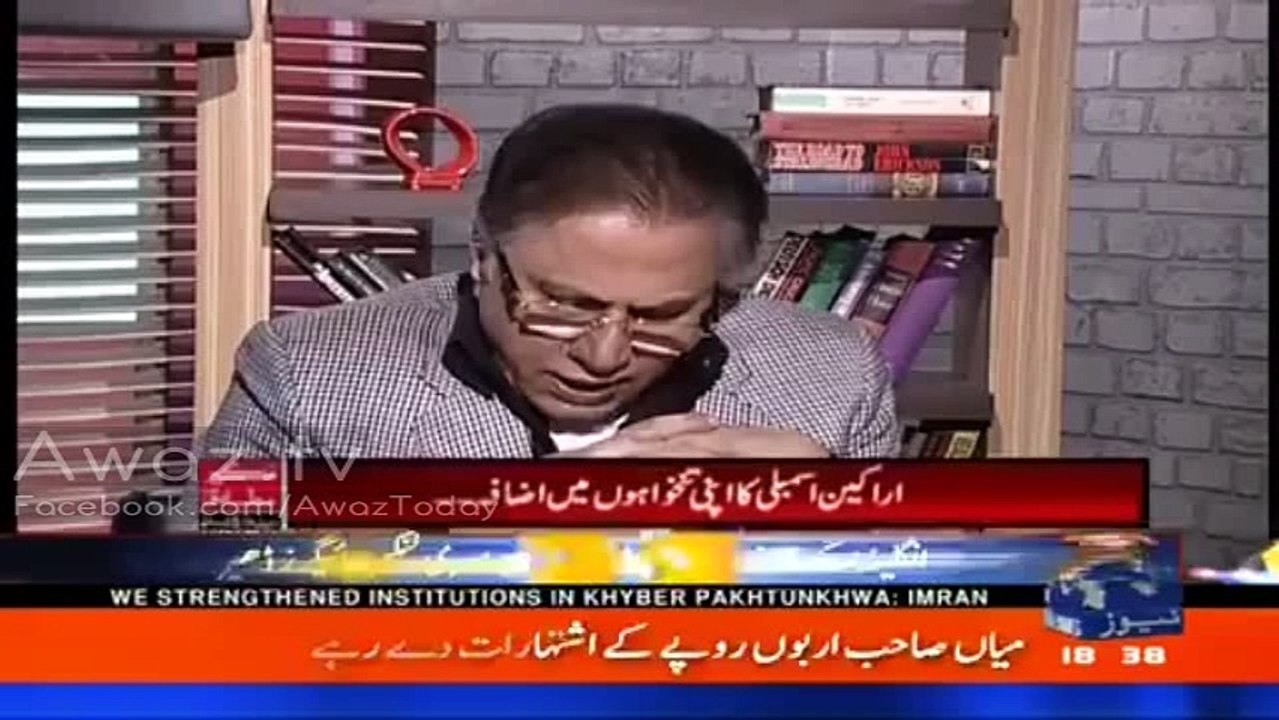 In Ke Pait Bhrain Gaye Nahi, Kuch Aur Hi Krain Tu Krain Aap- Hassan Nisar Bashing Politicians On Salaries