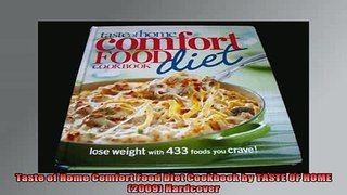 READ book  Taste of Home Comfort Food Diet Cookbook by TASTE OF HOME 2009 Hardcover Full Free