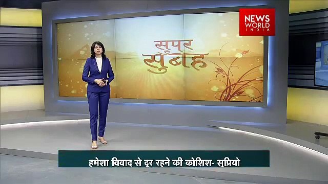 Watch exclusively- Babul Supriyo speaks with News World India