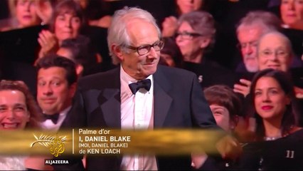 British director Ken Loach bags second Palme D'Or at Cannes