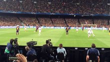 Messi 2-0 goal from the stands