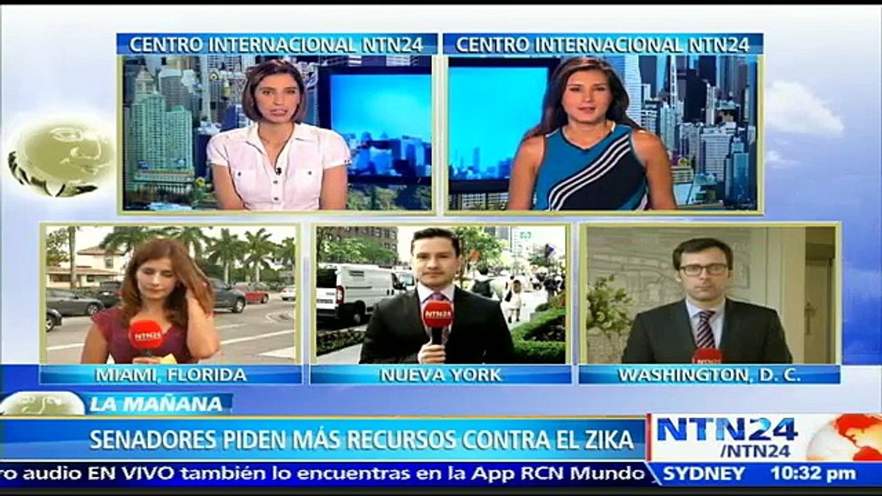 Dos senadores de EE.UU. exigen que se cumpla presupuesto solicitado por Obama para la lucha contra el zika