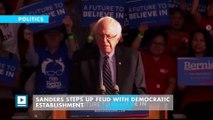 Bernie Sanders just declared war on the Democratic establishment