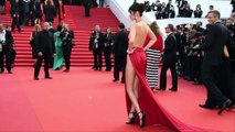 Bella Hadid goes underwear-free and steals show at Cannes Film Festival Bella Hadid