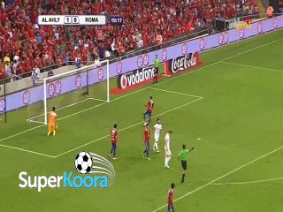 اهداف مباراة ( الاهلي 4-3 روما ) مباراة ودية