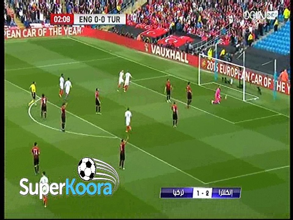 اهداف مباراة ( إنجلترا 2-1 تركيا ) مباراة ودية