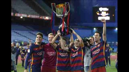 El Barcelona gana la Copa el Rey  y culmina un doblete inolvidable