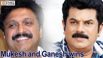 Mollywood Presence In The Assembly As Mukesh and Ganesh Wins - Filmyfocus.com