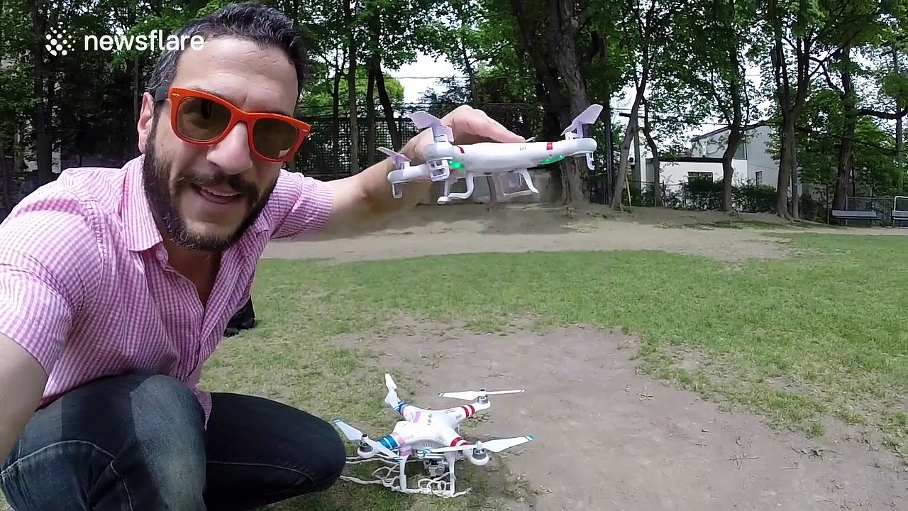 How to 'take down a drone with another drone