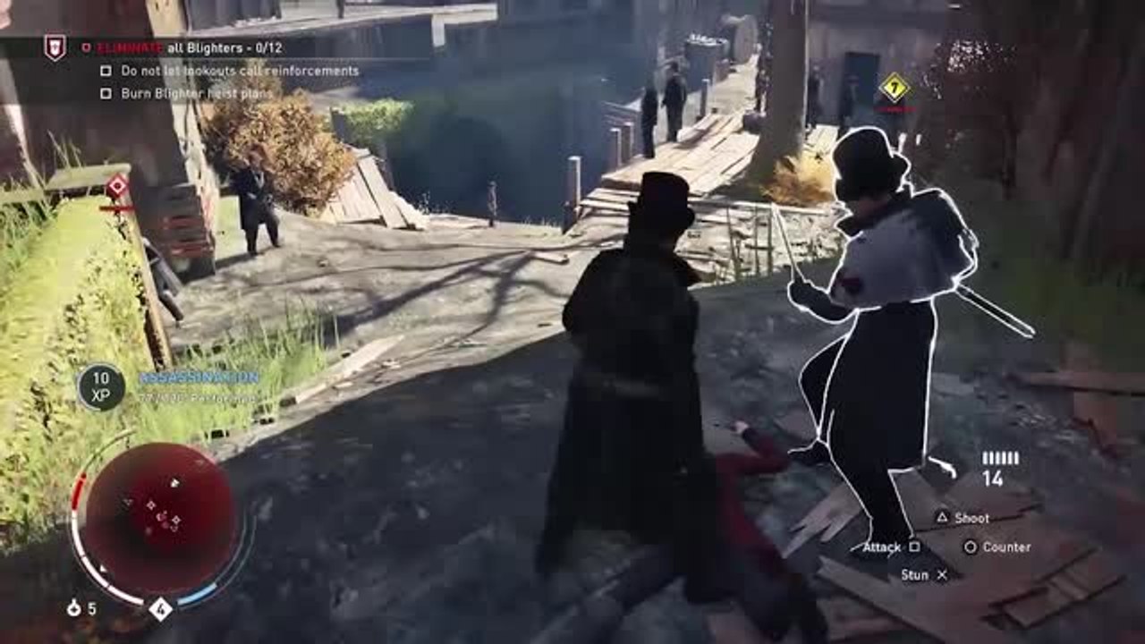 Assassins Creed Syndicate, an assassins game taking place in 19th century London