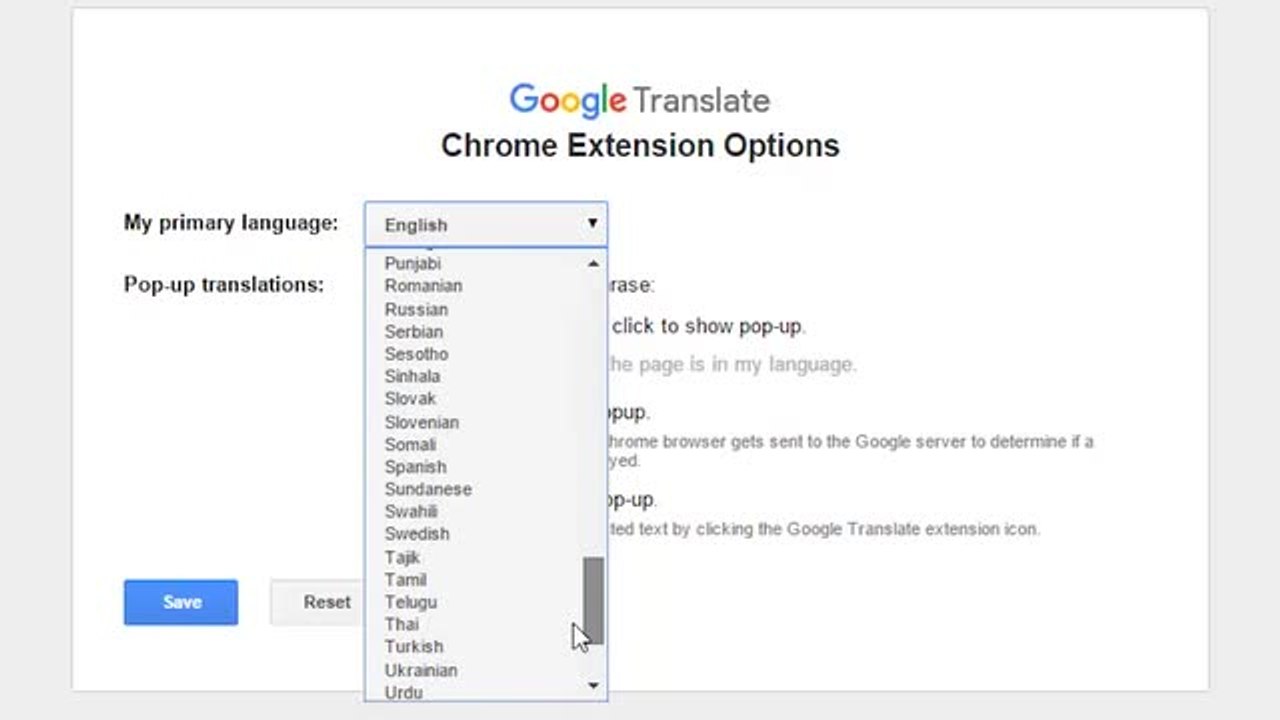 Google Translate the useful translator to more than 60 languages