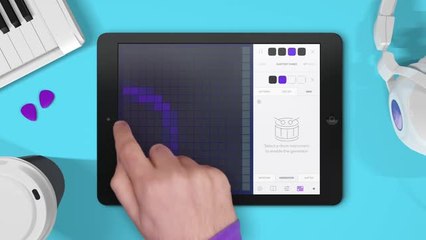 Beatwave, an intuitive music app with a great design