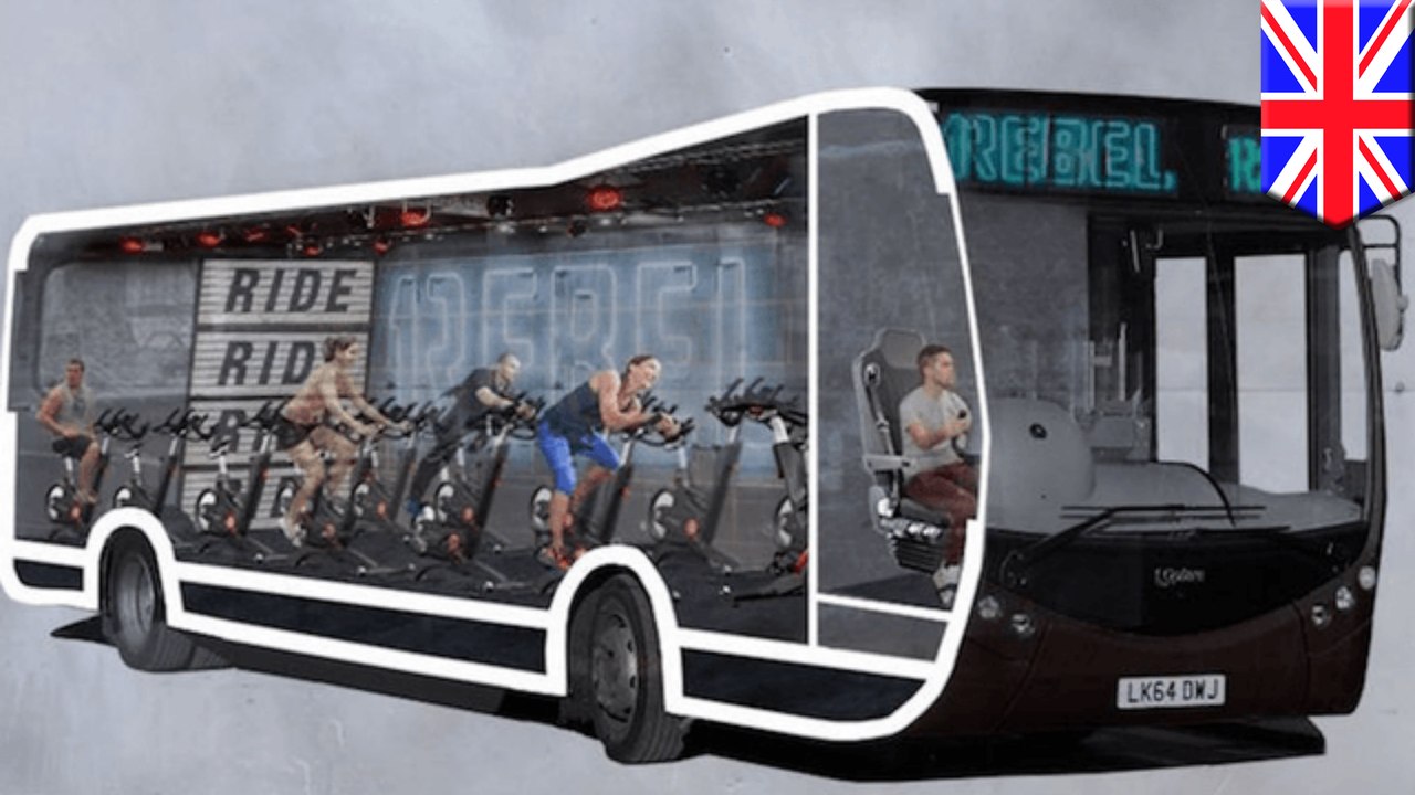 London gym plans to convert commuter bus into roving spin class