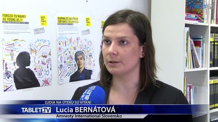 ĽUDIA NA ÚTEKU SÚ VÍTANÍ