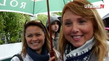 Roland-Garros sous la pluie : les fans optimistes !