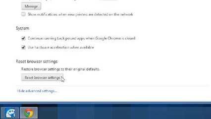 Como restaurar o navegador Chrome