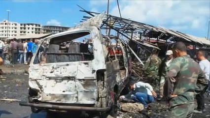 قتلى وجرحى بتفجيرات طرطوس وجبلة باللاذقية