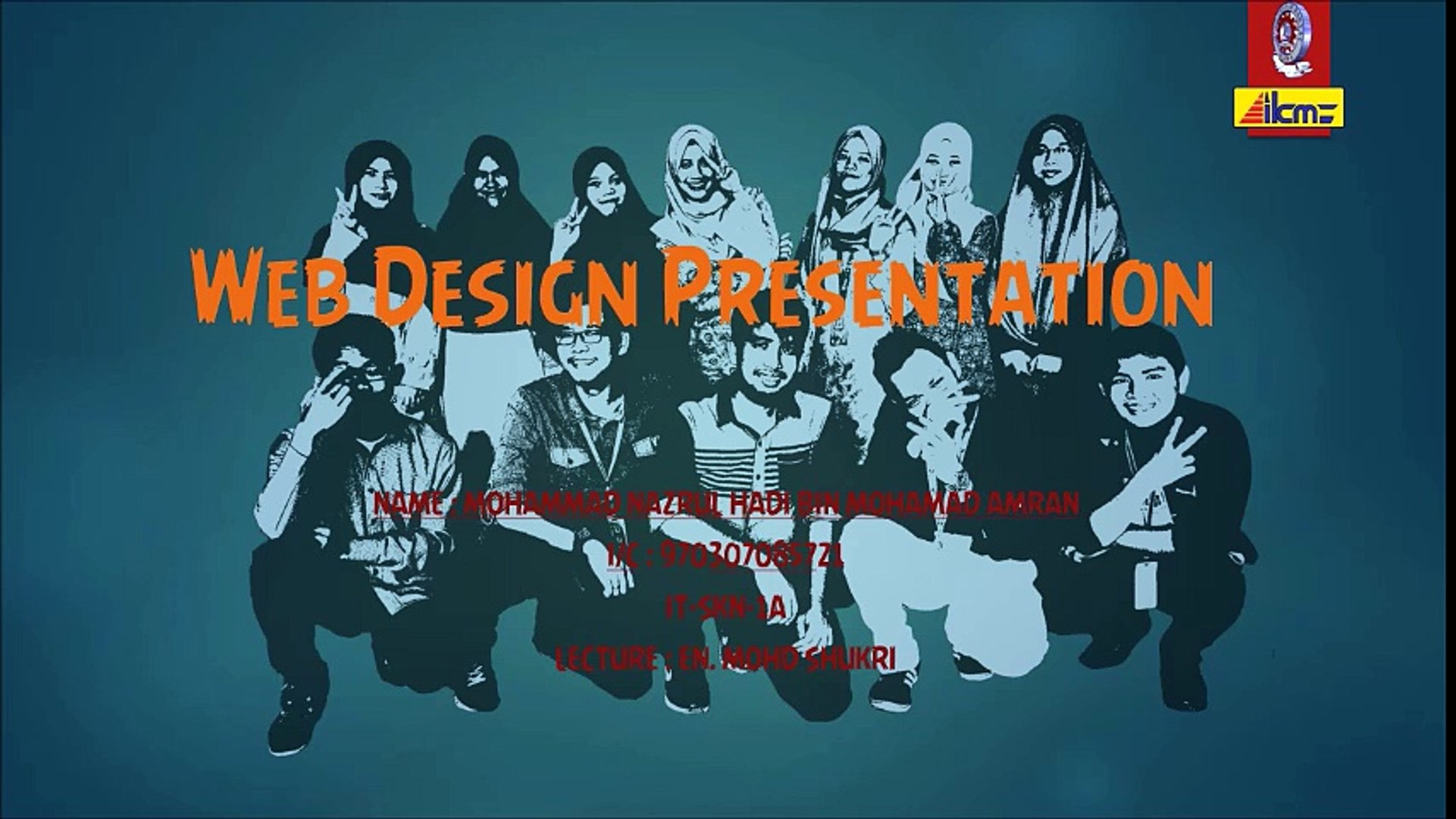 ⁣webdesign Presentation MOHAMMAD NAZRUL HADI