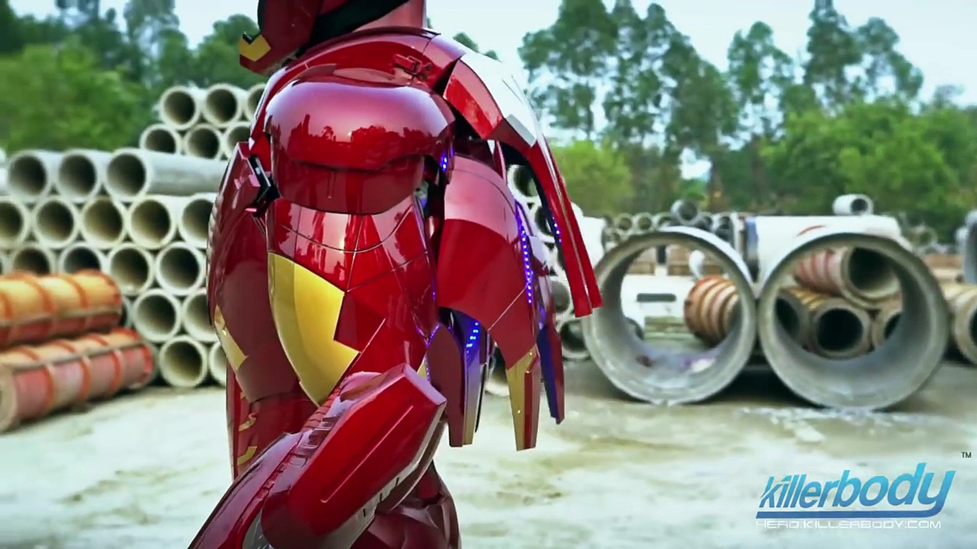 Iron Man : l'armure de Tony Stark fabriquée et mise en vente - Vidéo  Dailymotion