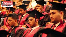 بالفيديو.. طلاب كلية التجارة فى جامعة الأزهر يحتفلون بتخرجهم بطريقة مبتكرة
