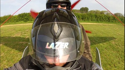 Baptêmes de l'air par Opale'R'formation ulm à la Ferme de l'Horloge de Tardinghen