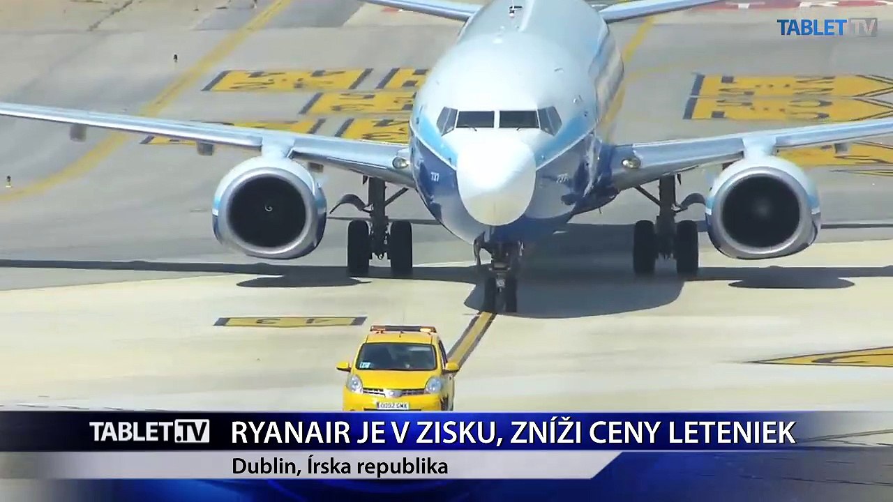 Ryanair zníži ceny leteniek, pomohol mu k tomu aj lacný kerozín 