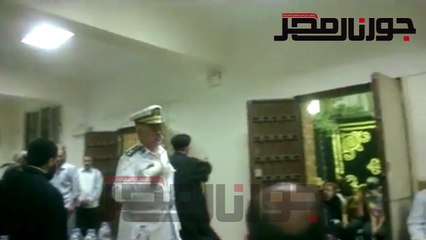 الهياتمى وولى الدين وعبد العال  يقدمون العزاء    فقيد الطائرة