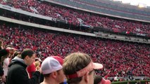 Georgia Bulldogs versus Kentucky Wildcats football November 19, 2011