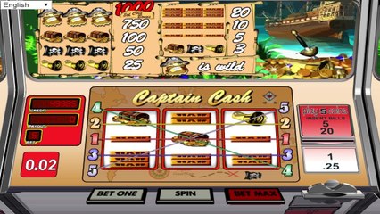 Captain Cash ilmainen kasino kolikkopeli BetSoft Video Esikatselu