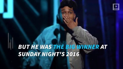 The Weeknd Wins Big at Billboard Music Awards 2016!