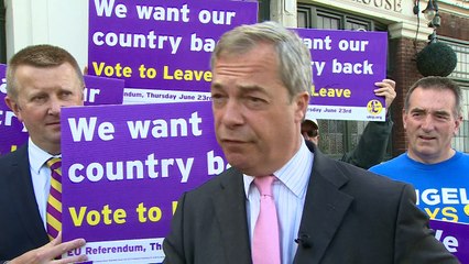Farage: Project Fear has become Project Threat