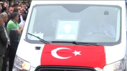 Hatay'da Şehit Olan Sözleşmeli Er Alper Al, Son Yolculuğuna Uğurlandı