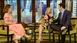 Emilia Clarke interview Live! With Kelly co-host Fred Savage (May 23, 2016)