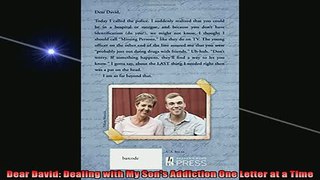 READ book  Dear David Dealing with My Sons Addiction One Letter at a Time Online Free