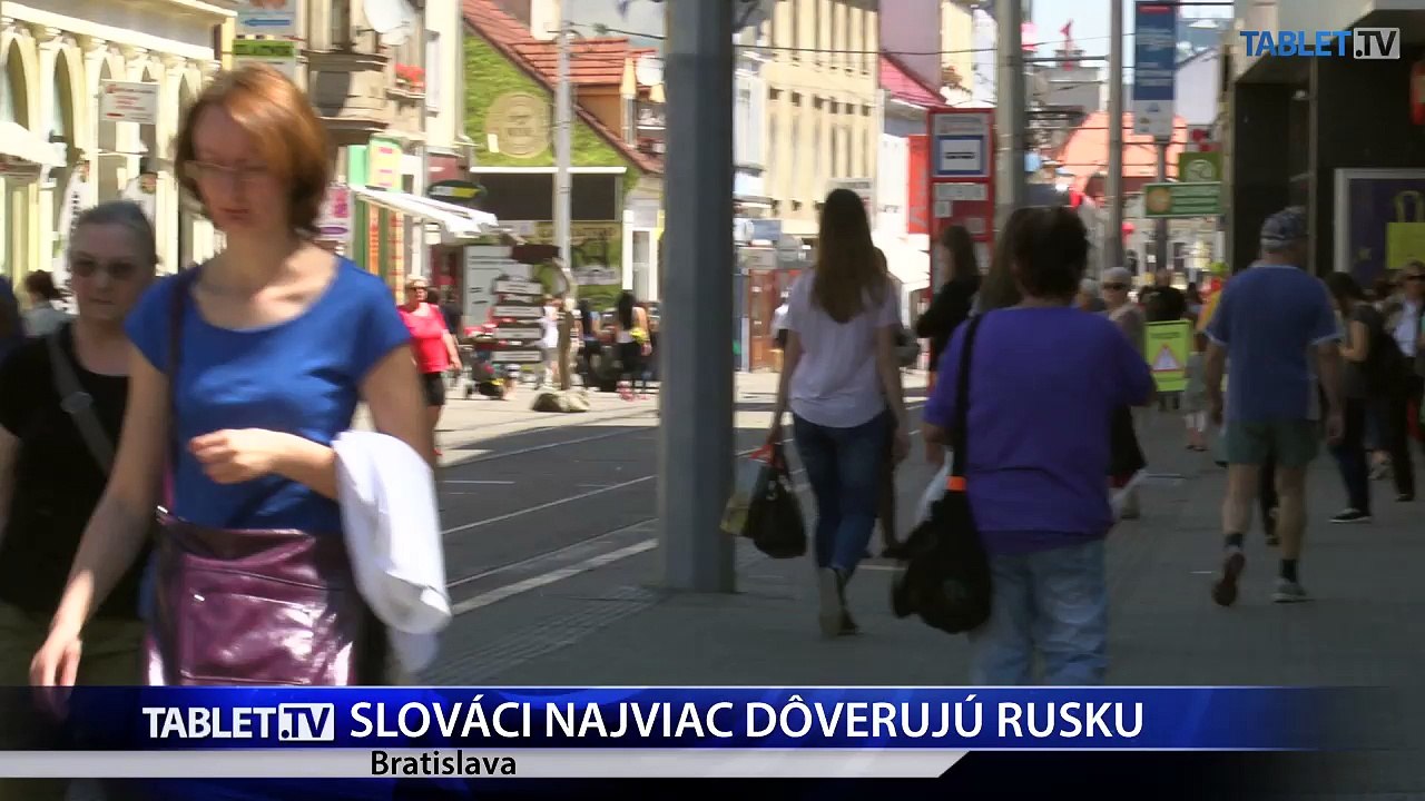 PRIESKUM: Rusku najviac dôveruje z krajín V4 Slovensko 